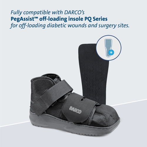 MON541616EA - Darco - Darco All Purpose Boot APB Large Unisex Black, 1/EA