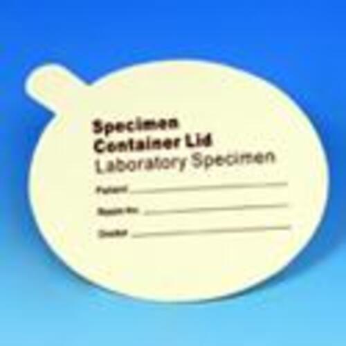 MON541909CS - Globe Scientific - Lid for Specimen Container, 500/CS