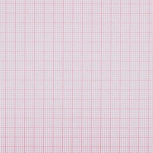 MON546575EA - Precision Charts - Precision Charts ECG Recording Paper Thermal Paper 8-1/2 x 11&quot; Z-Fold Red Grid, 1/EA
