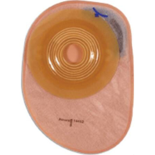 MON551107BX - Coloplast - Colostomy Pouch Assura&reg; One-Piece System 7" Length 1" Stoma Closed End Convex, 10EA/BX