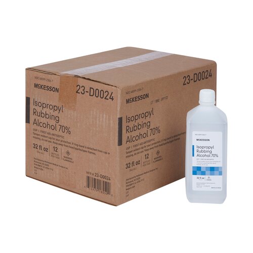 MON556517CS - McKesson - McKesson Isopropyl Alcohol 32 oz. Liquid, 12 EA/CS