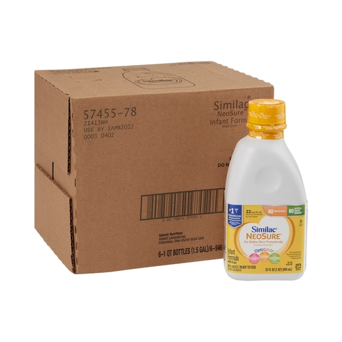 MON558362EA - Abbott Nutrition - Abbott Nutrition Similac&reg; Neosure&trade; Infant Formula - 32 oz