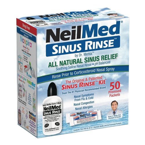 Neilmed - Neilmed, Sinus Rinse - Saline Nasal Rinse, Premixed Packets (100  count), Shop