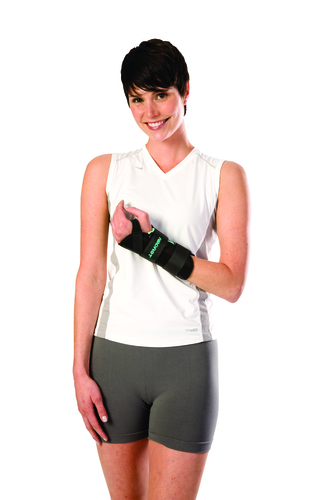 MON569017EA - DJO - Wrist / Thumb Spica Splint A2 Fabric Right Hand Large