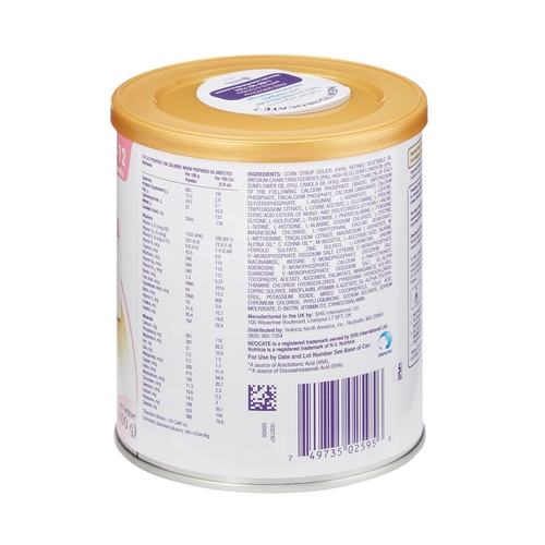 MON572151CS - Nutricia - Nutricia Infant Formula Neocate&reg; DHA & ARA 14 oz., 4EA/CS