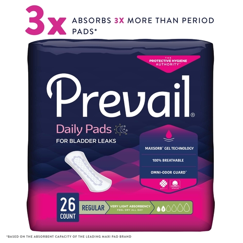 MON572727CS - First Quality - First Quality Prevail&reg; Pant Liners - Very Light, 312/CS