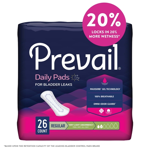 MON572727CS - First Quality - First Quality Prevail&reg; Pant Liners - Very Light, 312/CS