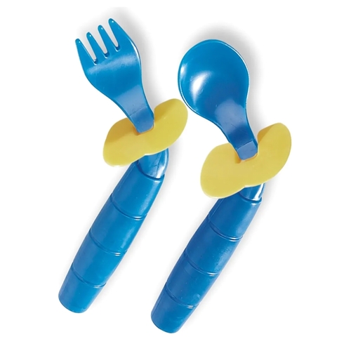 MON575549EA - Patterson Medical - Curved Utensil Set EasieEaters&trade;