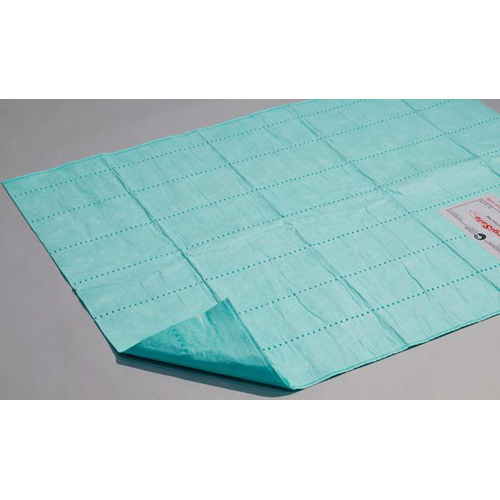 MON578250CS - Aspen Surgical Products - Aspen Surgical Products Absorbent Floor Mat SurgiSafe Standard 30 X 72 Inch Green