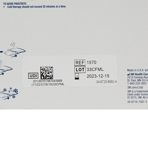 MON5794CS - 3M - 3M Hot / Cold Pack One Size Fits Most Reusable 4 x 10", 20 EA/CS