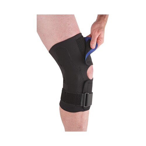 MON586316EA - Ossur - Knee Brace Ossur&reg; Large D-Ring / Hook and Loop Strap Closure 15 to 16 Inch Knee Circumference Left or Right Knee