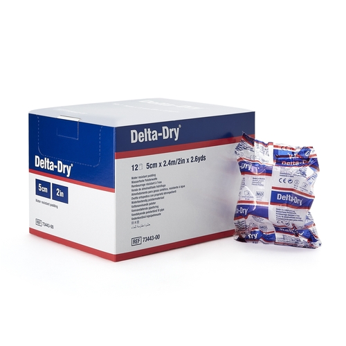 MON587452EA - BSN Medical - BSN Medical Cast Padding Water Resistant Delta-Dry 2&quot; x 2.6 Yard Synthetic NonSterile, 1/EA
