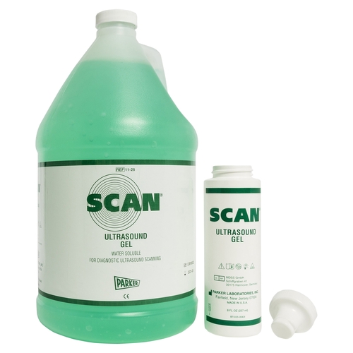 MON62073CS - Parker Labs - Parker Labs Ultrasound Gel Scan&reg; Transmission 3.8 Liter (1 Gallon) Bottle, 4/CS