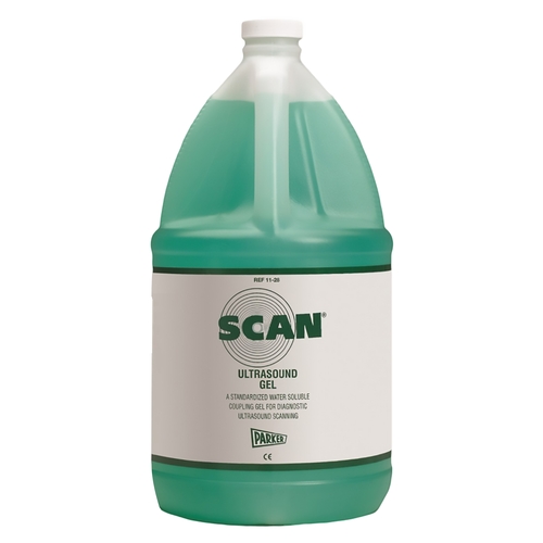 MON62073CS - Parker Labs - Parker Labs Ultrasound Gel Scan&reg; Transmission 3.8 Liter (1 Gallon) Bottle, 4/CS