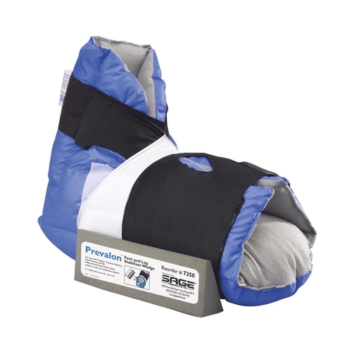 MON624953CS - Sage Products - Foot / Leg Stabilizer Wedge Prevalon Foam, Gray