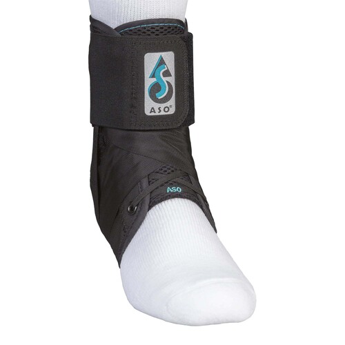 MON625894EA - Medical Specialties - Medical Specialties Ankle Support ASO&reg; 2X-Small Lace-Up / Hook and Loop Strap Closure Foot, 1/EA