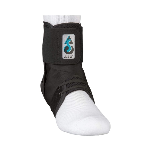 MON625896EA - Medical Specialties - Ankle Support ASO Medium Lace-Up / Hook and Loop Strap Closure Left or Right Foot, 1/EA