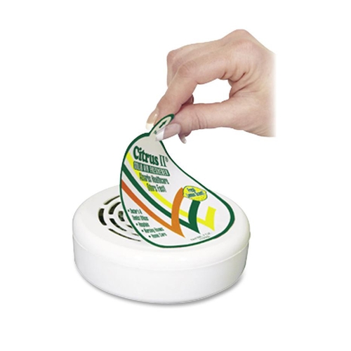 MON629143CS - Beaumont Products - Air Freshener Citrus II&reg; Solid 8 oz. Box Fresh Lemon Scent, 12/CS