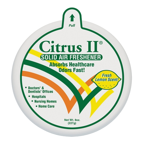 MON629143CS - Beaumont Products - Air Freshener Citrus II&reg; Solid 8 oz. Box Fresh Lemon Scent, 12/CS