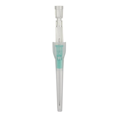 MON629262EA - B. Braun - B. Braun Peripheral IV Catheter Introcan Safety&reg; 18 Gauge 1-1/4" Sliding Safety Needle