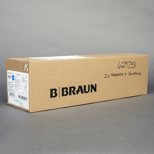 MON629751CS - B. Braun - B. Braun Peripheral IV Catheter Introcan Safety 22 Gauge 1&quot; Sliding Safety Needle, 200 EA/CS