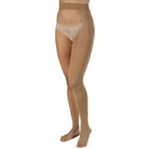 MON642253PR - Jobst - Relief Chap-Style Open Toe Compression Stockings, X-Large, Right Leg, Beige