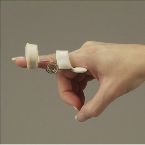 MON648906EA - DeRoyal - Extension Assist Finger Spring DeRoyal Spring Coil Wire / Foam White Medium, 1/ EA