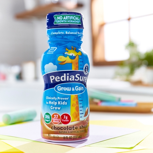 Pediasure Grow & Gain Chocolate Retail 8 oz. Bottle