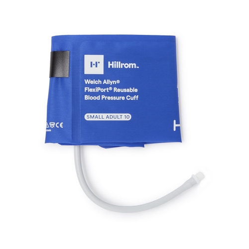 MON651727EA - Welch-Allyn - Cuff, One Tube Flexiport Small Adult Size 10