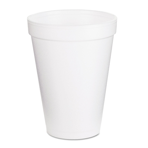 Dart J Cup Hot/Cold Cups, 12 oz., White, 1000/Carton (12j12)