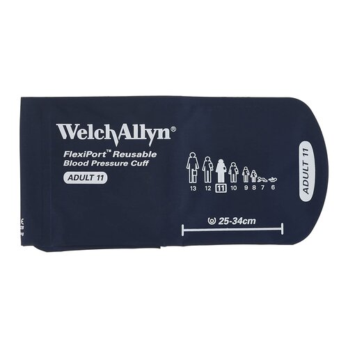 MON653635EA - Welch-Allyn - Cuff, No Tube Flexiport Adult Size 11