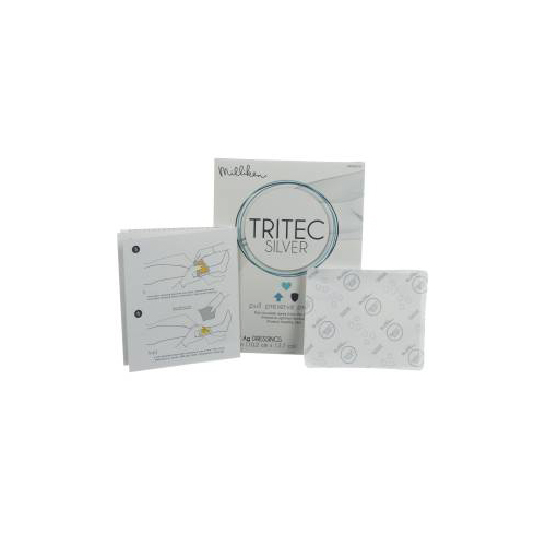 Tritec Silver Silver Dressing Tritec Silver 4" x 5" Rectangle Sterile