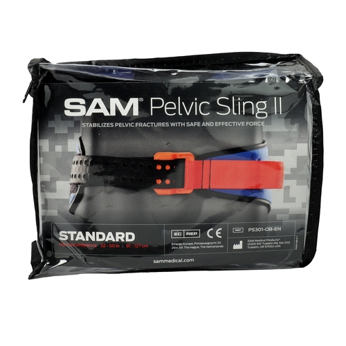 MON666319EA - The Seaberg Company - Pelvic Belt SAM Pelvic Sling II Standard Buckle / Hook and Loop Strap Closure Pelvis, 1/EA