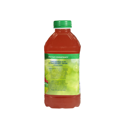 MON671147CS - Hormel Health Labs - Hormel Health Labs Thick & Easy&reg; Clear Thickened Beverage, Kiwi Strawberry - Nectar Consistency, 6EA/CS