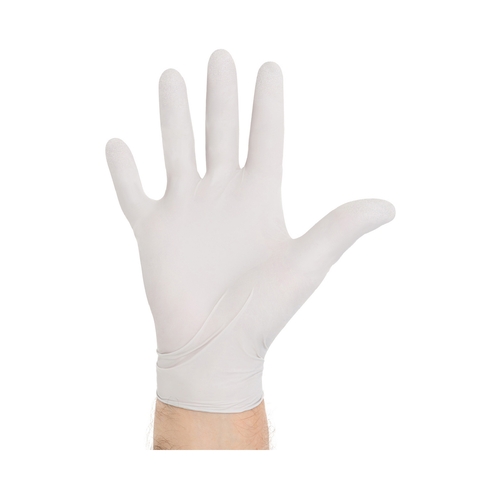 MON679520CS - Halyard - Exam Glove STERLING&reg; Small Sterile Pair Nitrile Standard Cuff Length Textured Fingertips Gray Not Chemo Approved, 200/CS