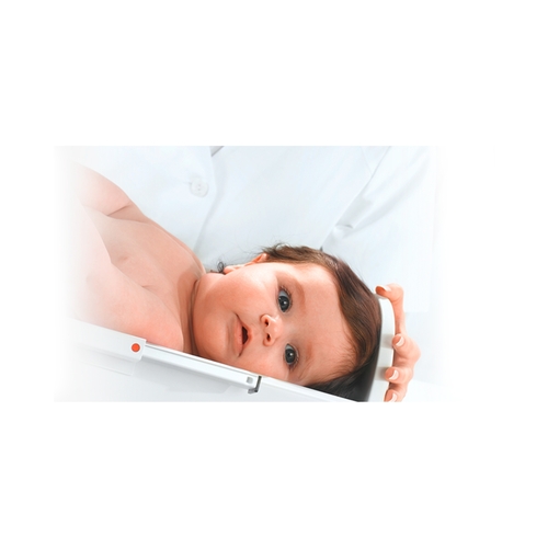 MON682850EA - Seca - Digital Baby Scale with Built-in Handle seca 334 Digital LCD Display 44 lbs. Capacity White AC Adapter / Battery Operated, 1/EA