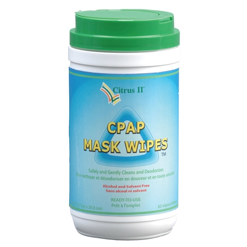 MON686905CS - Beaumont Products - Beaumont Products Citrus II CPAP Mask Cleaning Wipes - 62 Wipes
