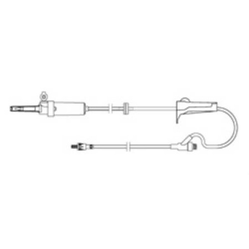 MON688225CS - Amsino International - Administration Set 10 Drops / mL Drip Rate 100" Tubing 1 Port, 50 EA/CS