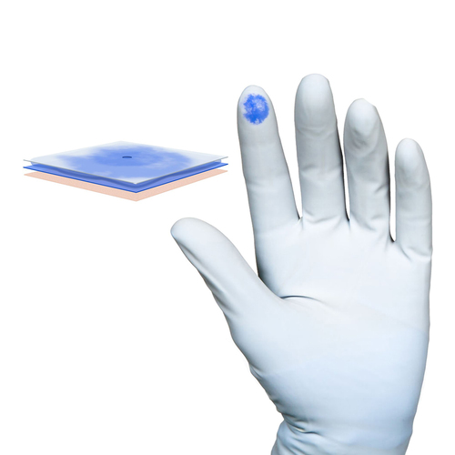 MON689036BX - Molnlycke Healthcare - Molnlycke Healthcare Surgical Underglove Biogel&reg; PI Indicator Underglove&trade; Size 8.5 Sterile Polyisoprene Standard Cuff Length Smooth Blue Chemo Tested