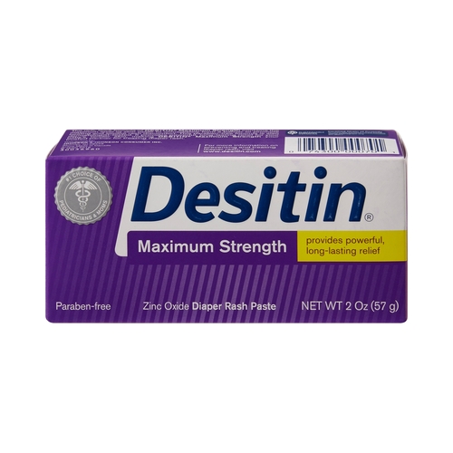 MON694977CS - Johnson & Johnson - Johnson & Johnson Diaper Rash Treatment Desitin&reg; 2 oz. Tube Paste, 36/CS