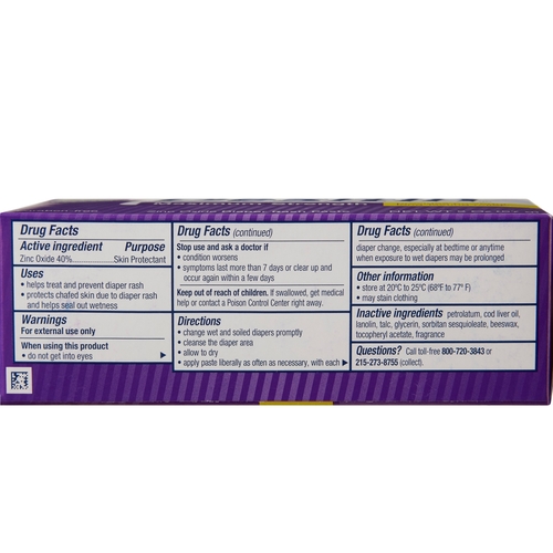 MON694977CS - Johnson & Johnson - Johnson & Johnson Diaper Rash Treatment Desitin&reg; 2 oz. Tube Paste, 36/CS