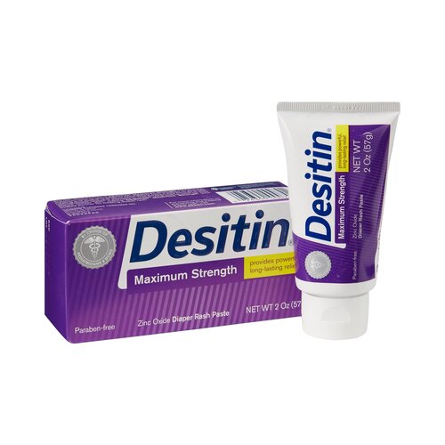 MON694977CS - Johnson & Johnson - Johnson & Johnson Diaper Rash Treatment Desitin&reg; 2 oz. Tube Paste, 36/CS