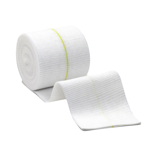MON697088EA - Molnlycke Healthcare - Molnlycke Healthcare Tubifast 2 Way Stretch Tubular Retainer Dressing, Viscose / Polyamide / Elastane, 4-1/2" x 11 Yard, Yellow, Extra-Large, Limb / Head / Children's Trunk, NonSterile, 1/EA