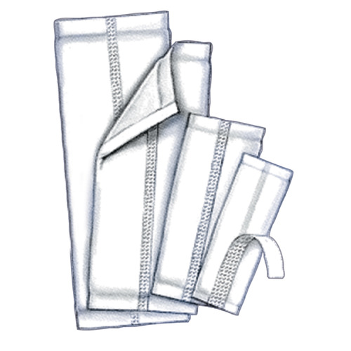 MON697424CS - Cardinal Health - Cardinal Health Wings&trade; Incontinence Liner, 6-1/2" X 17", Moderate Absorbency, Polymer Core, One Size Fits Most
