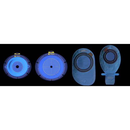 MON698349BX - Coloplast - SenSura&reg; Flex Closed Ostomy Pouch - Yellow Code