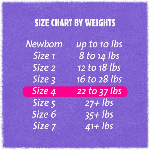 MON699154CS - First Quality - First Quality Cuties&reg; Diapers 22-37 lbs. Size 4, 124/CS