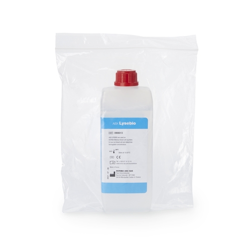 MON702537EA - Horiba - Reagent ABX Lysebio Hematology Red Blood Cell Lysing Agent For ABX Pentra Xl 80 / Pentra 60 / 80 400 mL, 1/EA