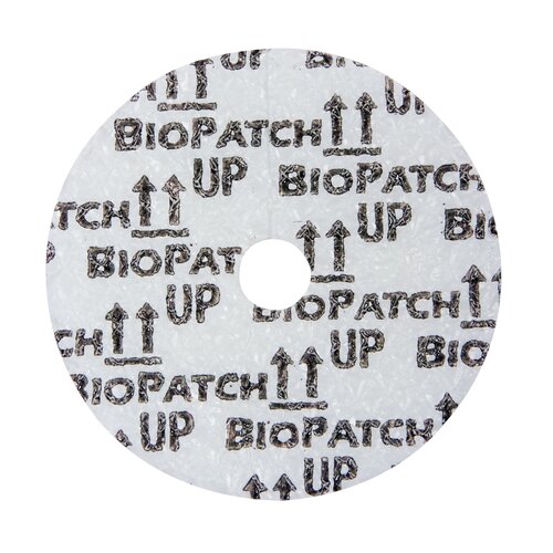 MON702658EA - J & J Healthcare Systems - J & J Healthcare Systems Hemostatic IV Dressing Biopatch 1" Disk With 4.0mm Center Hole Round