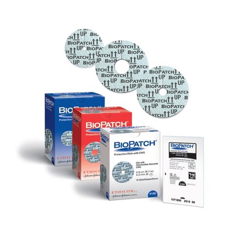 MON702659EA - J & J Healthcare Systems - J & J Healthcare Systems IV Dressing Biopatch 3/4" Disk (1.9 cm) w/1.5 mm Round