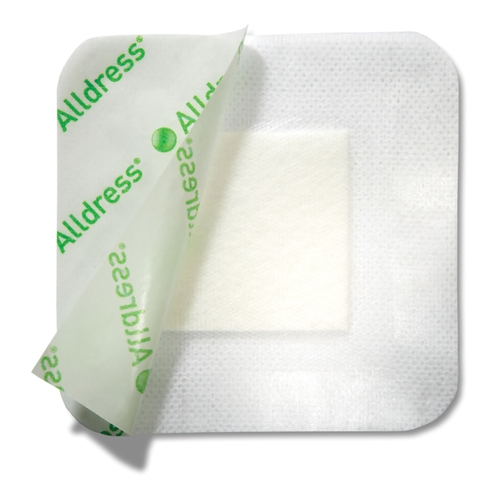 MON705200CS - Molnlycke Healthcare - Molnlycke Healthcare Composite Dressing Alldress 6" x 6" Sterile, 100 EA/CS